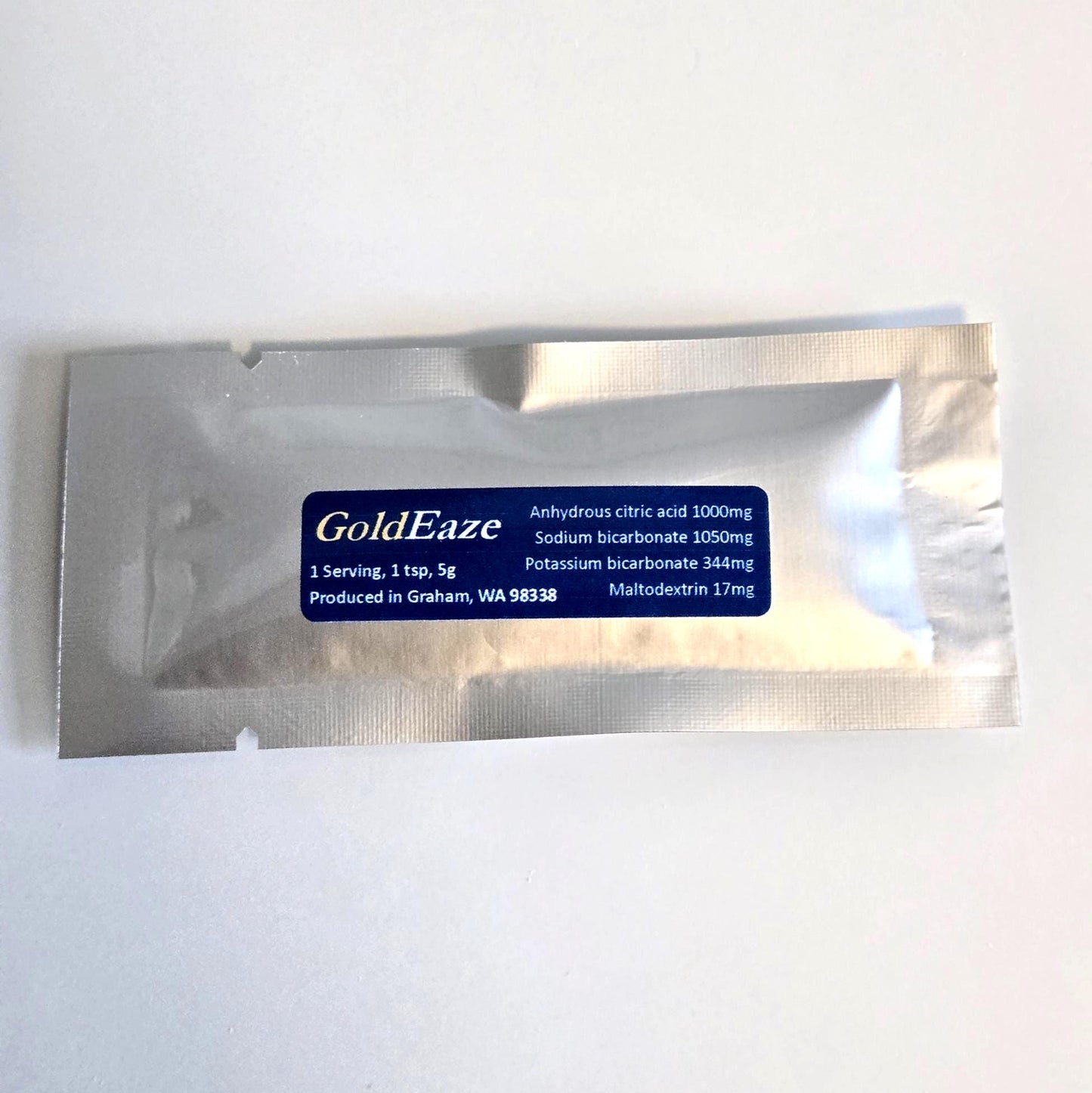 GoldEaze drink mix, multipack single serving
