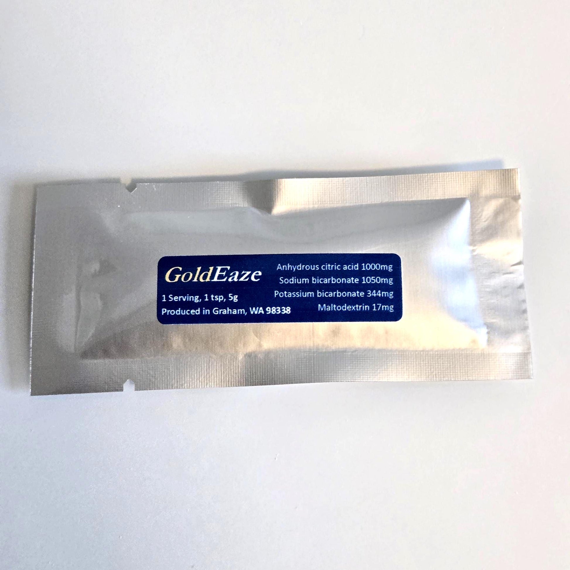 GoldEaze drink mix, multipack single serving