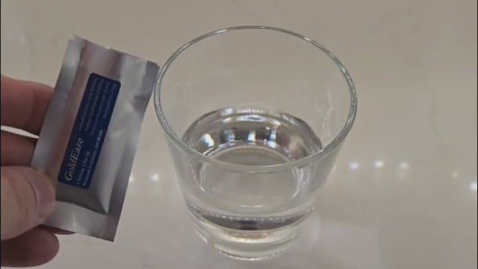 GoldEaze drink mix, multipack single serving